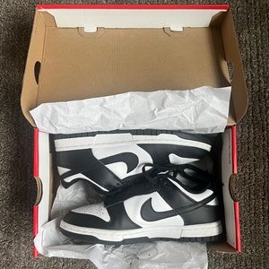 W Nike Dunk Low retro Black/White